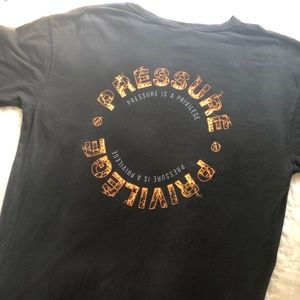 XL PRESSURE IS A PRIVILEGE FLAMES T-SHIRT Cbum Chris Bumstead inaka alphalete